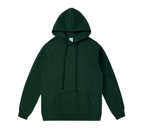 Sudaderas de Forro Polar Grueso de Lujo para Invierno, Mezcla de Poliéster/Algodón de Alta Calidad, Color Personalizado, Logotipo Bordado, con Cuentas, Teñido Liso - Product Image 1