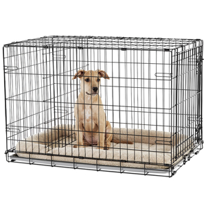 Puerta de alambre aprobada por la aerolínea portátil Pet Puppy Kennel Dog Travel Cage Crate - Product Image 5