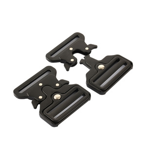 Hebilla de Liberación Lateral de Aleación de 50 mm, Negra, Resistente, para Bolsas, Ropa, Accesorios para Correas de Mascotas - Product Image 4