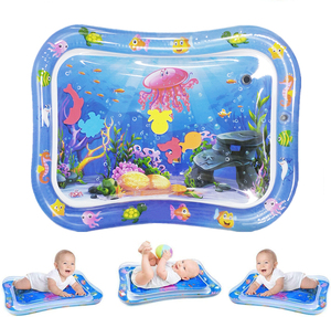 Tapis d'eau gonflable pour bébés de 0 à 3 ans, tapis de jeu pour enfants, tapis de ventre premium, - Product Image 1