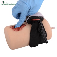 Torniquete de Silicona, Modelo Anatómico para Empacar Heridas de Bala, Simulador de Entrenamiento Médico para Detener Hemorragias PH04-017A