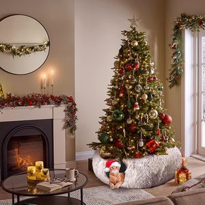 Opvouwbare Kat Donut <span class=keywords><strong>Tunnel</strong></span> Met Slaapmat Onder Kerstboom Zachte Pluche Kiekeboe Kat Grot Speeltuin Speelgoed - Product Image 2