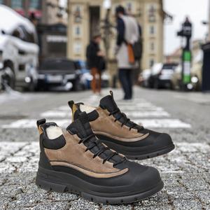 Botas de Nieve de Terciopelo Impermeables para Hombre, Estilo Deportivo, de Caña Alta, para Correr al Aire Libre, Venta al Por Mayor Directa de Fábrica, Personalizables - Product Image 6
