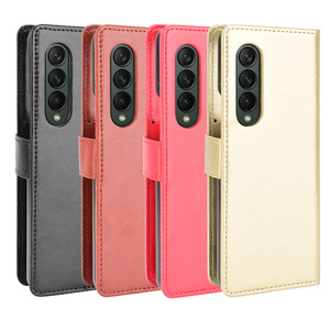 Étui de téléphone portable portefeuille en cuir PU Crazy Horse Design pour Samsung pour <span class=keywords><strong>Galaxy</strong></span> <span class=keywords><strong>Z</strong></span> <span class=keywords><strong>Fold</strong></span> <span class=keywords><strong>3</strong></span> 5G - Product Image 6