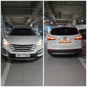 Hyundai Santa Fe SUV d'occasion – Fournisseur coréen professionnel – Production mensuelle de 300 à 500 unités – Diesel/Essence – Transmission intégrale – Titre propre - Product Image 2