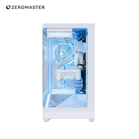 Boîtier PC Gaming Zeromaster Mid Tower en Gros, Compatible ATX Micro ATX Mini ITX, avec Panneau en Verre Trempé, OEM ODM