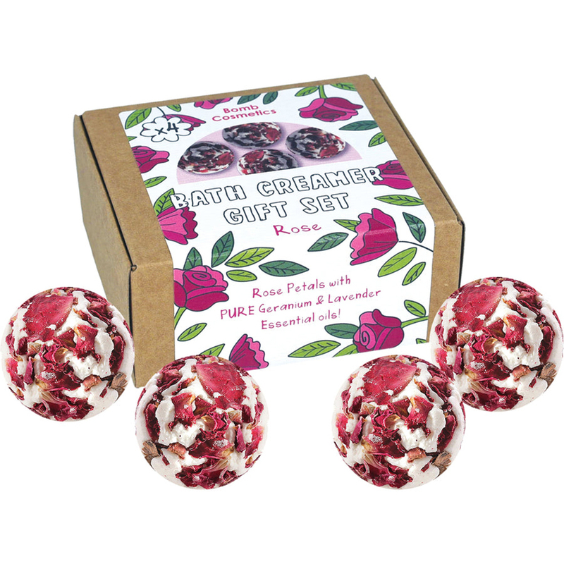 Raw Rose Creamer Bubble Bomb Aromatherapy