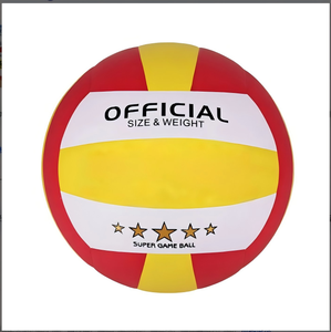 Balón de Voleibol TOPTEAMS TP300 Talla 5 de PU, Suave al Tacto, para Entrenamiento y Partidos en Interiores, con Logotipo Personalizado, para Entretenimiento de Adultos - Product Image 1