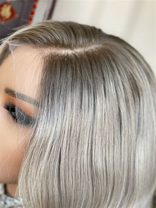 SHY 2024 Nouveau Design Balayage Perruque de Cheveux Colorés Ombre Avec Highlight Body Wave Style Cheveux Humains Bruts Pour Les Femmes - Product Image 5