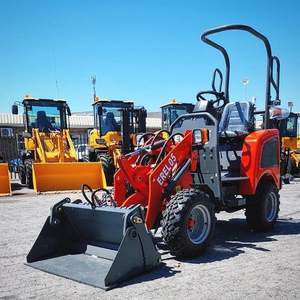 Китайский Everun новый дизайн EREL05 0.<span class=keywords><strong>5ton</strong></span> Электрический многофункциональный ковш небольшой мини-колесный погрузчик - Product Image 3