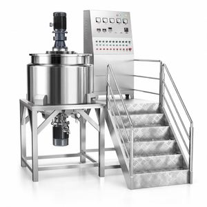 Machine de fabrication de détergent, shampoing, gel douche, savon liquide, homogénéisateur sous vide de 25, 50, 100 litres - Product Image 1