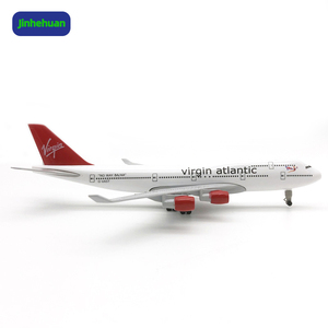 Modellino in Scala 20cm di Aereo B747 del <span class=keywords><strong>Regno</strong></span> Unito, Mini Aeromobile da Collezione, Decorazione, Modelli di Aerei in Metallo, Regalo Artigianale - Product Image 2