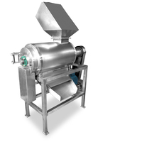 Automatische Industriële Citroen Sinaasappel Perzik Ananas Juicer Extractor Machine Fruit Pulper Mango Pulp Machine