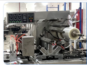 Máquina Empacadora de Celofán Automática para Cigarrillos BT-260C X-Fold con Motor PLC para Alimentos, Bebidas, Textiles, Productos Químicos - Product Image 5