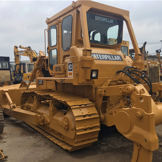 ใช้ CAT D7G Bulldozer ญี่ปุ่นใช้ Cat Bulldozer D7 D7H D7G D7R Crawler Bulldozer