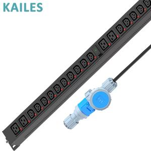 Kailes (kls) k33 מסדרה אחת שלב אחד 32a תעשייתי pdu אנטי-set נקודות (20 c13 + 4c19) חם הניתנים להחלפה חמה (av - Product Image 5