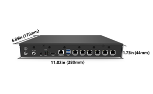 MAITUO <strong>Network</strong> OPNsense/Pfsense Firewall Appliance 6 Ports Intel Core i3-N305 DDR5 RAM 64GB EMMC Desktop ODM Industrial <strong>Computer</strong> - Product Image 4