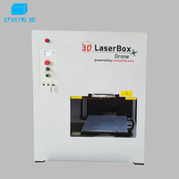 Système de gravure laser 3D CNC pour cristaux, machine de gravure laser 3D 3W pour trophées, cubes, balles, photos