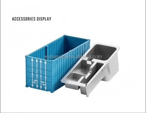 新商业理念欧洲纪念品常青海运集装箱模型海运集装箱规模124创意办公桌礼品 - Product Image 6