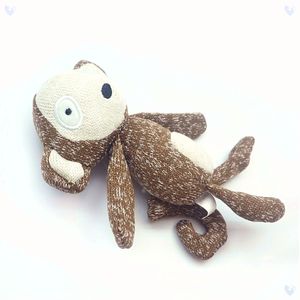 Di lusso personalizzato piccolo cane in maglia giocattolo di coniglio morbido ripieno di masticazione carino e adorabile coniglietto peluche giocattolo per animali domestici dai produttori - Product Image 4