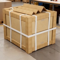 Protection d'angle en papier kraft personnalisable pour palettes, protection d'angle en papier pour canapé, protection d'angle en carton pour tiroir