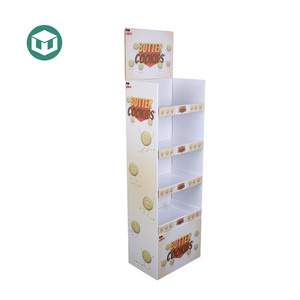 Freistehendes 5-stufiges Display-Rack für Werbung für POS-Karton-Bonbon-Kartoffel <span class=keywords><strong>chips</strong></span> - Product Image 5