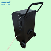 Déshumidificateurs d'air portables à capacité de 138 L, électriques, en acier inoxydable, marque SHIDA, fournisseurs chinois