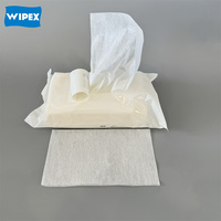 Matière première pour lingettes humides utilisées dans les centres médicaux, lingettes humides pour usage hospitalier, tissu non tissé, lingettes sèches en spunlace