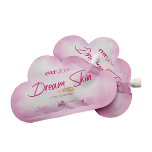 Tùy Chỉnh Tái Sử Dụng In Ấn Leakproof Hình Dạng Đám Mây Đứng lên <span class=keywords><strong>Spout</strong></span> <span class=keywords><strong>Pouch</strong></span> Cho Chất Lỏng Bán Lỏng Sản Phẩm Mỹ Phẩm Bao Bì Túi - Product Image 1