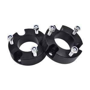 Kits de levage de <span class=keywords><strong>suspension</strong></span> noire de 3 pouces, entretoises d'amortisseur avant 4x4 pour Hilux 2005+ - Product Image 1