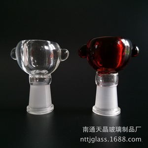 Tianjing Glass Smoking Pipe 14 19mm Colored Bowl Multi Functional <b>Hookah</b> Accessory - Product Image 3