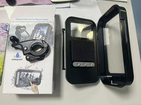 Support de téléphone pour moto étanche IP65 en ABS avec rotation réglable, support de téléphone anti-buée pour la navigation à vélo