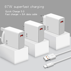67W Chargeur Turbo Charge Rapide EU/US Adaptateur Usb Type C Câble pour Redmi Note Pro <span class=keywords><strong>Mi</strong></span> 13 <span class=keywords><strong>Lite</strong></span> K60 K60E K50 CIVI 3 2 - Product Image 2