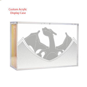 Estuche Acrílico para Cartas Pokémon TCG Espada y Escudo Colección <span class=keywords><strong>Ultra</strong></span> <span class=keywords><strong>Premium</strong></span> <span class=keywords><strong>Charizard</strong></span> UPC Estuche Acrílico para Exhibición <span class=keywords><strong>de</strong></span> <span class=keywords><strong>Charizard</strong></span> - Product Image 1