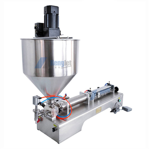 Máquina Llenadora Neumática de Pistón para Líquidos, Pastas, Mermeladas, Mantequilla de Maní y Anacardos, de 100-1000 ml, con Cinta Transportadora - Product Image 3
