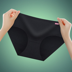 Vente en gros de sous-vêtements de hanche <span class=keywords><strong>Tanga</strong></span> haute élasticité culotte de grande taille culotte en coton respirante de haute qualité pour femmes - Product Image 3