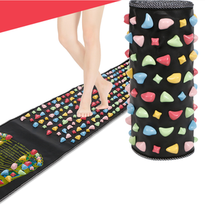 Alat pijat kaki, tikar pijat jalan, bantal relaksasi otot meringankan nyeri, meningkatkan sirkulasi darah perawatan kesehatan, pemijat kaki - Product Image 4