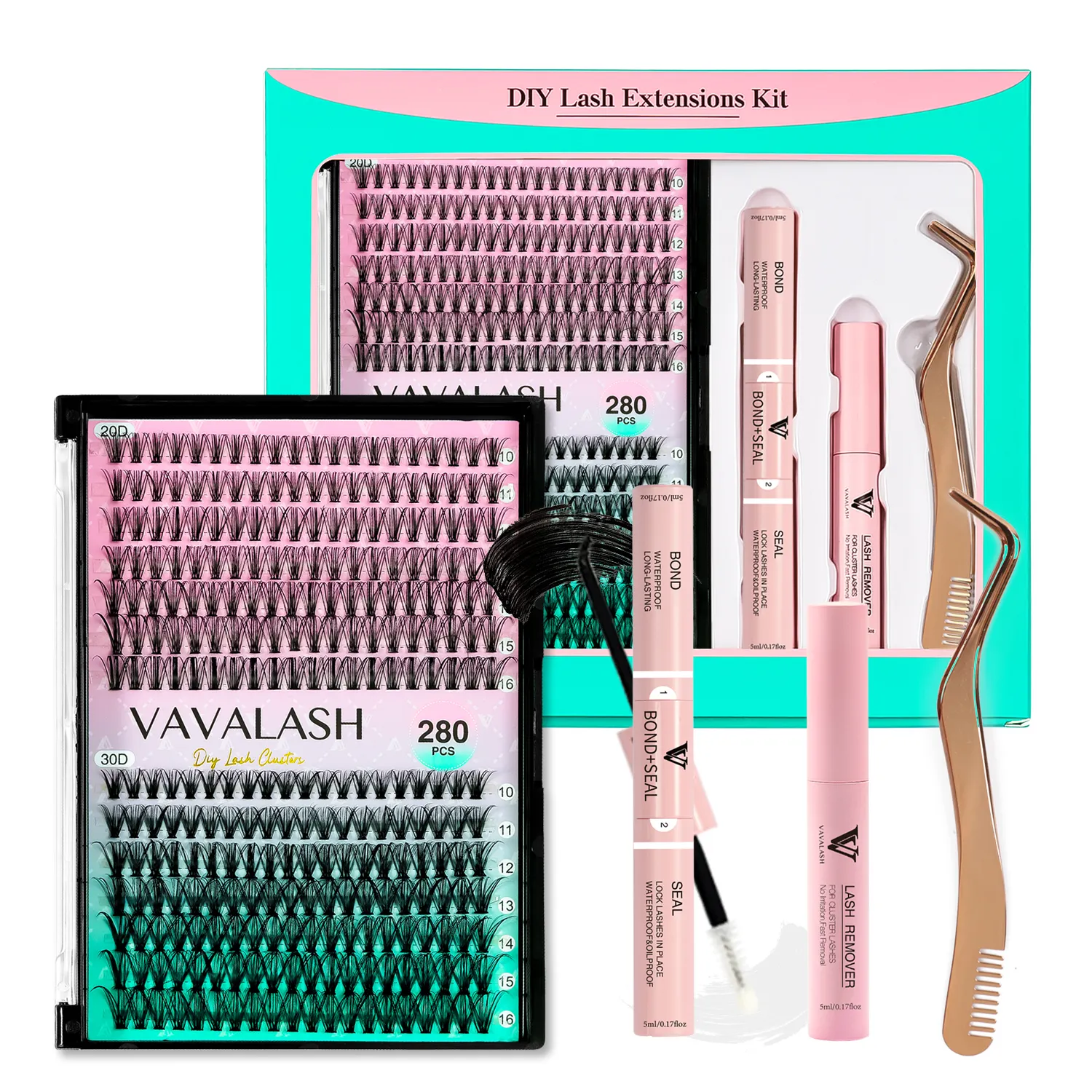 Lymeebeauty Bán Buôn Di Động Thực Hành Lông Mi Cụm Lông Mi Mở Rộng Đào Tạo Kit Thực Hành DIY Lash Mở Rộng Kit