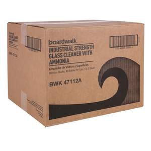 Boardwalk 32 oz Trigger Spray Bottle <b>Industrial</b> Strength Glass <b>Cleaner</b> with Ammonia 12/Carton - Product Image 5