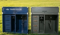 Armoire à équipement équestre en acier personnalisée de haute qualité, coffre à équipement portable, armoire de stable, équipement équestre
