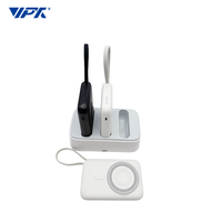 WST Banco De Potencia, station d'accueil de charge rapide sans fil magnétique 10000mah avec câble de charge