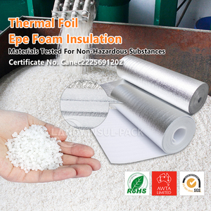 Isolation thermique en mousse blanche à cellules fermées en caoutchouc pour tuyaux d'eau glacée, isolation en mousse <span class=keywords><strong>de</strong></span> caoutchouc colorée pour tuyaux Pex-al-pex - Product Image 4