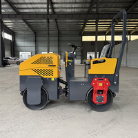Offre Spéciale CE EPA V Compacteur routier vibrant Kubota à double tambour, porté, 1000kg-3000kg, pour asphalte et béton