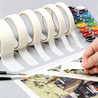 Ruban de masquage thermofusible acrylique simple face sans acide, rouleau de papier archivistique pour montage temporaire sur toile, photos et travaux artistiques