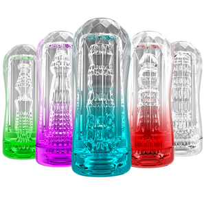 ถ้วยช่วยตัวเองสำหรับผู้ชายแบบใสคริสตัล - Product Image 1