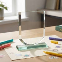 Honor of Crystal Award New Design Glass Awards Trophée en cristal personnalisé Trophée en verre d'art pour les événements sportifs de récompense de société de souvenirs