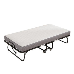 เตียงเหล็ก JT001 แบบพับได้ ถอดประกอบได้ หมุนได้ โครงสีขาว สำหรับบ้าน โรงแรม เตียงเสริม เด็ก ผู้ใหญ่ ผู้สูงอายุ - Product Image 4