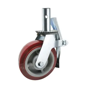 Wholesale poly caster wheel Designed For Quiet And Clean Movements 