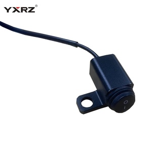 Interruptores de motocicleta a prueba de agua de 12V, interruptor de Faro de montaje de espejo con botón de encendido y apagado para motocicleta - Product Image 5
