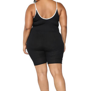 <span class=keywords><strong>Combinaison</strong></span> Courte de Sport pour Femme, Style Cycliste, Longueur Genou, Sexy, pour Yoga, Décontractée, Grande Taille, Vente en Gros - Product Image 5